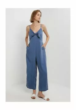 Old Navy Knotted Tie Front Cami Jumpsuit