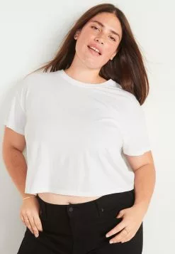 Old Navy Crop Crew Tee -Cykler Salgsbutik old navy 0055 6495895 5