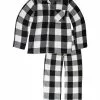 Old Navy Matching Plaid Flannel Pajama Set