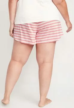 Old Navy 3.5" Inseam High-Waisted Sunday Sleep Dolphin-Hem Pyjama Shorts -Cykler Salgsbutik old navy 0089 8132936 7