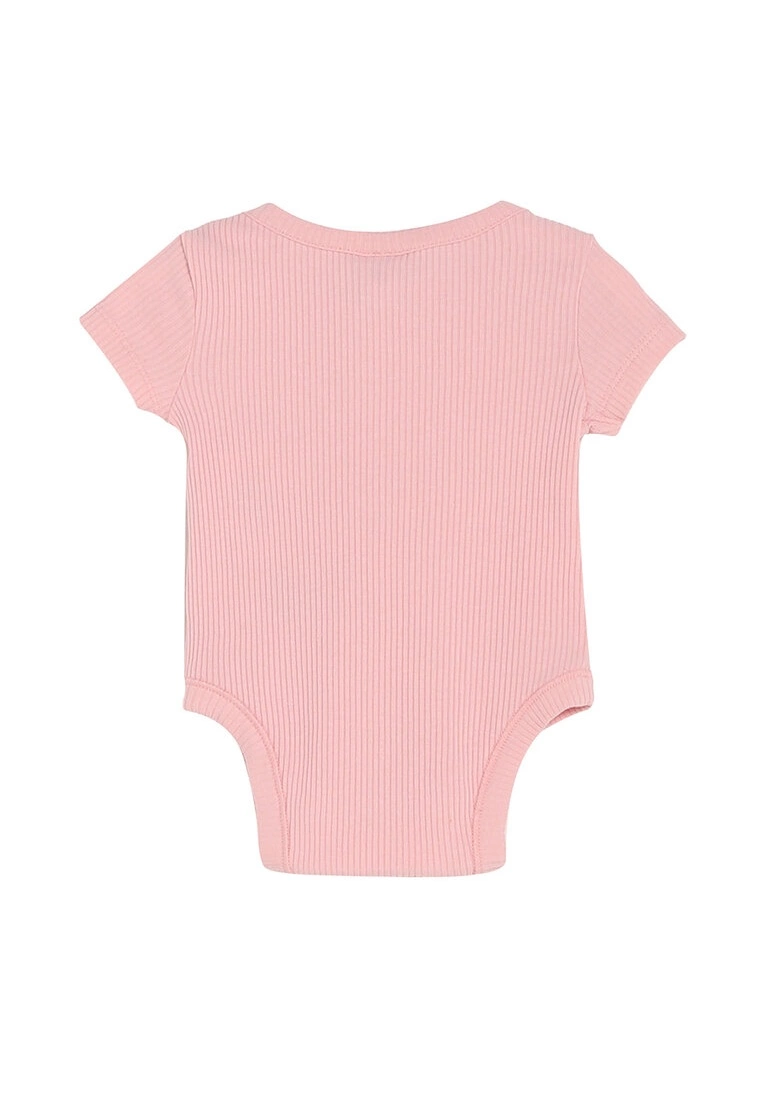 Old Navy U Olx Solid Ss Henley Bodysuit 4 Old Navy U Olx Solid Ss Henley Bodysuit - Billede 2