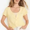Old Navy Short Sleeves High Hip Henley Tee -Cykler Salgsbutik old navy 0118 4902116 1