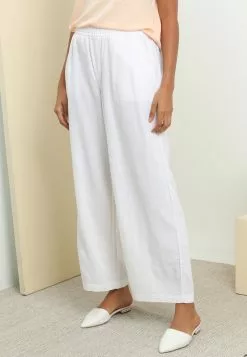 Old Navy High-Waisted Wide-Leg Linen-Blend Pants -Cykler Salgsbutik old navy 0118 8670716 5