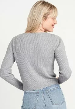 Old Navy Heather Shrunken Rib Cardigan -Cykler Salgsbutik old navy 0126 7659326 2