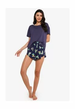 Old Navy High-Waisted Sunday Sleep Ultra-Soft Dolphin Hem Pyjama Shorts -Cykler Salgsbutik old navy 0163 0125706 4
