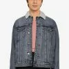 Old Navy Sherpa-Lined Non-Stretch Denim Jacket 2 Old Navy Sherpa-Lined Non-Stretch Denim Jacket -Cykler Salgsbutik old navy 0182 2727995 1