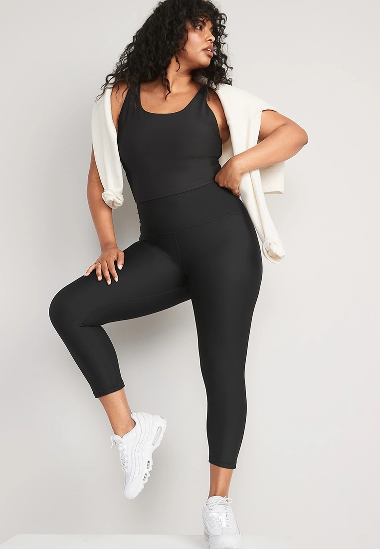 Old Navy Super High-Rise Sculpting 3/4 Length Powersoft Leggings 6 Old Navy Super High-Rise Sculpting 3/4 Length Powersoft Leggings - Billede 4