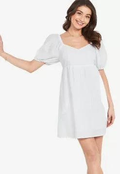 Old Navy Puff Sleeve Sweetheart Mini Dress