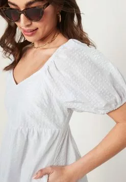 Old Navy Puff Sleeve Sweetheart Mini Dress -Cykler Salgsbutik old navy 0302 2902116 4