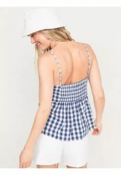 Old Navy Fitted Gingham Twist-Front Cami Top 12 Old Navy Fitted Gingham Twist-Front Cami Top -Cykler Salgsbutik old navy 0368 8080716 3