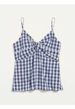 Old Navy Fitted Gingham Twist-Front Cami Top 17 Old Navy Fitted Gingham Twist-Front Cami Top -Cykler Salgsbutik old navy 0375 8080716 8