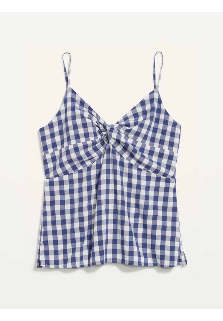 Old Navy Fitted Gingham Twist-Front Cami Top 10 Old Navy Fitted Gingham Twist-Front Cami Top - Billede 8