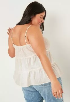 Old Navy Tie Neck Tiered Cami Top -Cykler Salgsbutik old navy 0511 4358116 7
