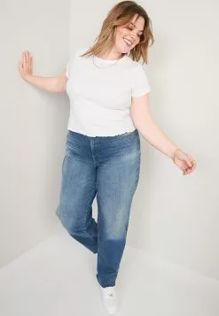 Old Navy Crop Waffle Tee -Cykler Salgsbutik old navy 0554 5659326 7