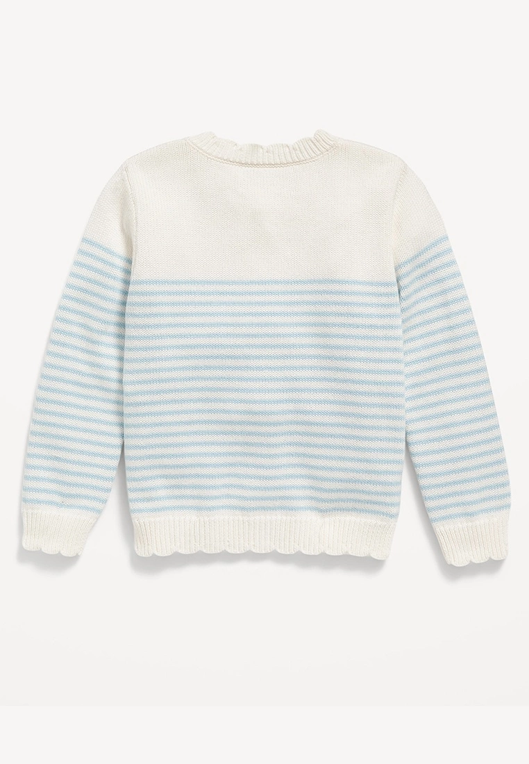 Old Navy Toddler Scallop-Edged Button-Front Cardigan 4 Old Navy Toddler Scallop-Edged Button-Front Cardigan - Billede 2