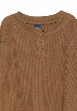 Old Navy D Ls Crop Henley Waffle Top -Cykler Salgsbutik old navy 0703 9220206 3