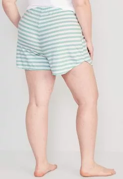 Old Navy 3.5" Inseam High-Waisted Sunday Sleep Dolphin-Hem Pyjama Shorts -Cykler Salgsbutik old navy 0728 1812936 7