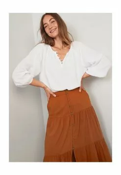 Old Navy Front Button Midi Skirt -Cykler Salgsbutik old navy 0827 1634826 3