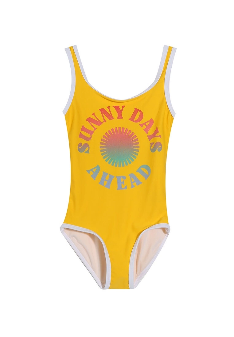 Old Navy Square Neck Graphic 1-Piece Swimsuit 3 Old Navy Square Neck Graphic 1-Piece Swimsuit