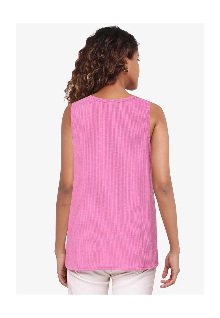 Old Navy Luxe Hi Neck Rib Tank Top 4 Old Navy Luxe Hi Neck Rib Tank Top - Billede 2