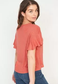 Old Navy Linen Flutter Top 12 Old Navy Linen Flutter Top -Cykler Salgsbutik old navy 1126 9835706 3