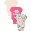 Old Navy 3-Packs Short Sleeves Bodysuit -Cykler Salgsbutik old navy 1239 4935706 1