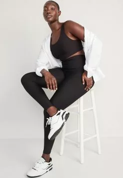 Old Navy Extra High-Waisted PowerSoft Light Compression Hidden-Pocket Leggings -Cykler Salgsbutik old navy 1332 5187595 4