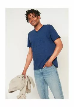 Old Navy Soft Washed Micro V Neck T-Shirt -Cykler Salgsbutik old navy 1520 7275626 3