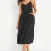 Old Navy Cotton-Poplin Cami Maxi Swing Dress