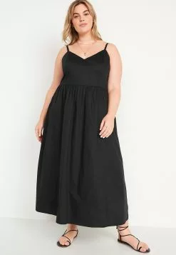 Old Navy Cotton-Poplin Cami Maxi Swing Dress -Cykler Salgsbutik old navy 1540 7890716 5