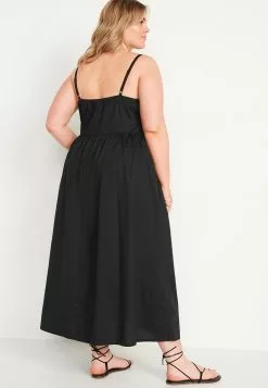 Old Navy Cotton-Poplin Cami Maxi Swing Dress -Cykler Salgsbutik old navy 1542 7890716 6