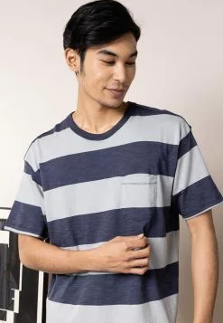 Old Navy Vintage Rugby-Stripes Pocket T-Shirt -Cykler Salgsbutik old navy 1602 3740206 7