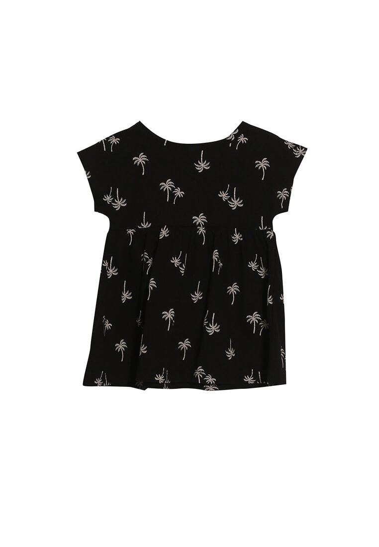 Old Navy Palm Print Dress 4 Old Navy Palm Print Dress - Billede 2