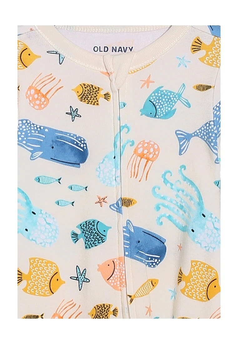 Old Navy Summer 1X1 2Way Footed 1Pc 5 Old Navy Summer 1X1 2Way Footed 1Pc - Billede 3