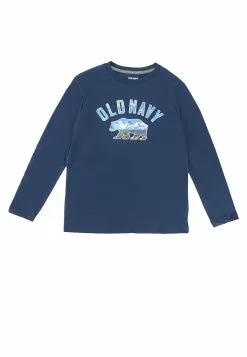 Old Navy Long Sleeve Logo Tee