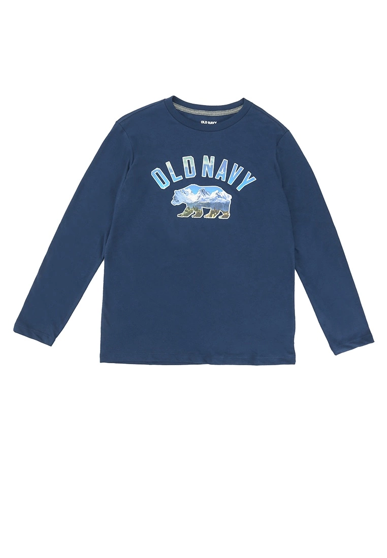 Old Navy Long Sleeve Logo Tee 3 Old Navy Long Sleeve Logo Tee