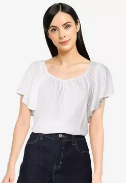 Old Navy Tie Back Square Neck Top