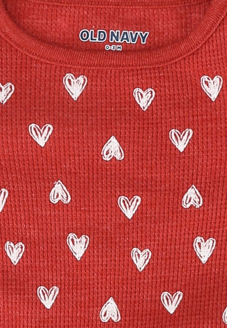 Old Navy Waffle Bodysuit Leggings Set 5 Old Navy Waffle Bodysuit Leggings Set - Billede 3