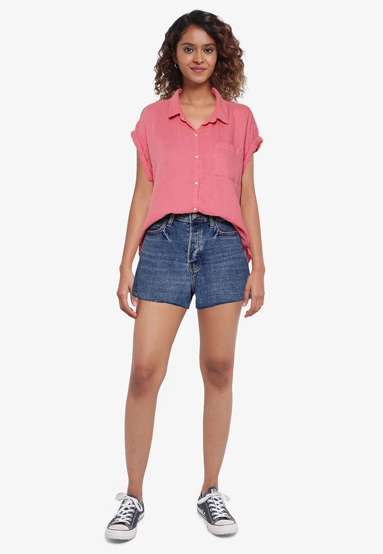 Old Navy Short Sleeve Shirt 6 Old Navy Short Sleeve Shirt - Billede 4