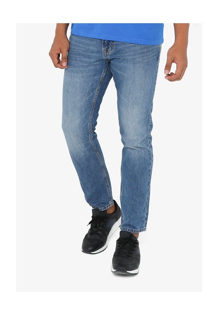 Old Navy Slim Rigid Non-Stretch Medium-Wash Jeans 3 Old Navy Slim Rigid Non-Stretch Medium-Wash Jeans