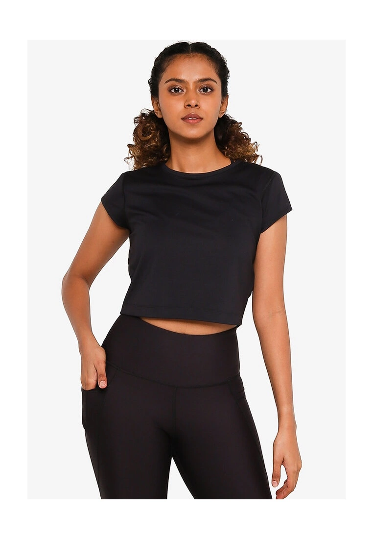 Old Navy Powersoft Short-Sleeves Crop Top 4 Old Navy Powersoft Short-Sleeves Crop Top - Billede 2