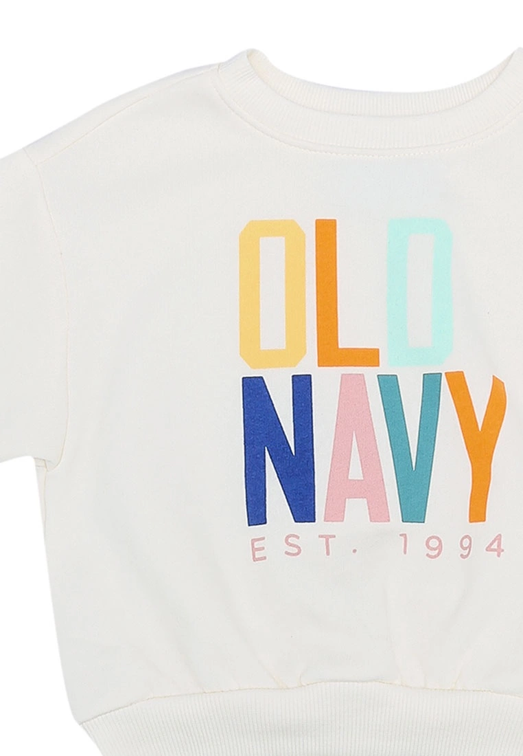 Old Navy Logo Crew-Neck Sweatshirt 5 Old Navy Logo Crew-Neck Sweatshirt - Billede 3