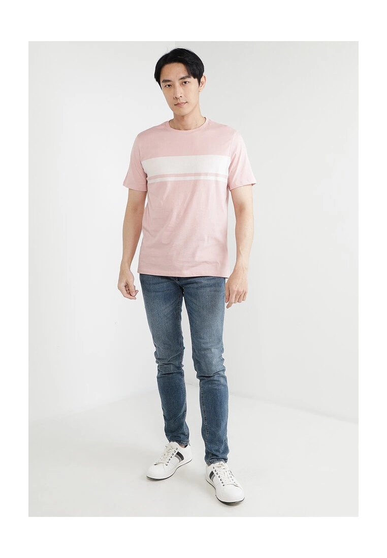 Old Navy Chest Stripes Tee 6 Old Navy Chest Stripes Tee - Billede 4