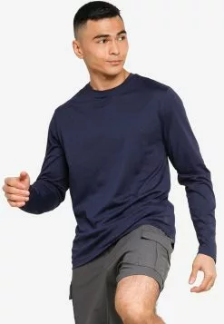 Old Navy Long Sleeved Core Crossdye Tee