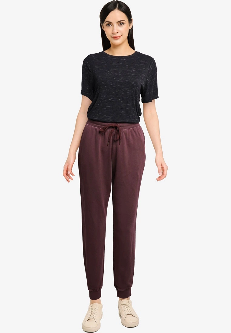 Old Navy Luxe Crew Streaky Heather Tee 6 Old Navy Luxe Crew Streaky Heather Tee - Billede 4