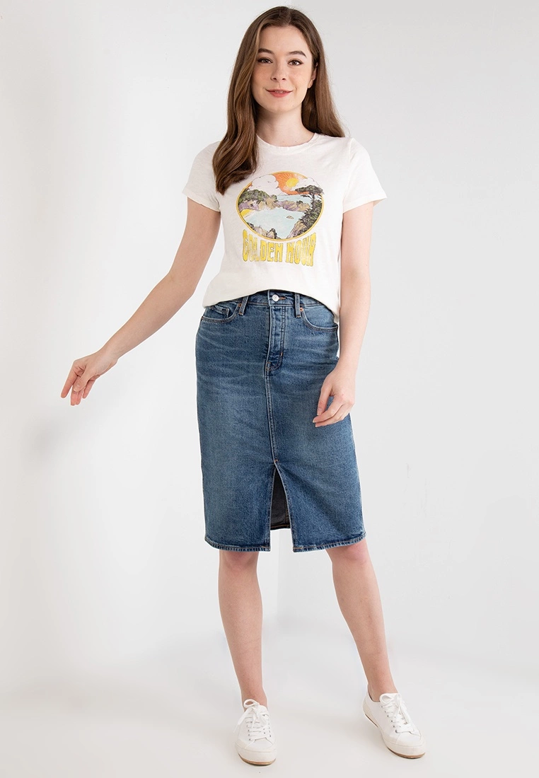 Old Navy EveryWear Slub-Knit Graphic T-Shirt 6 Old Navy EveryWear Slub-Knit Graphic T-Shirt - Billede 4