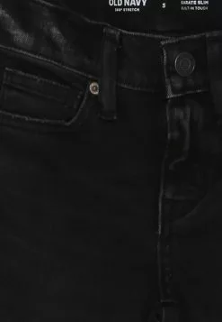 Old Navy Karate 360Â° Stretch Slim Black Jeans -Cykler Salgsbutik old navy 3018 6465795 3
