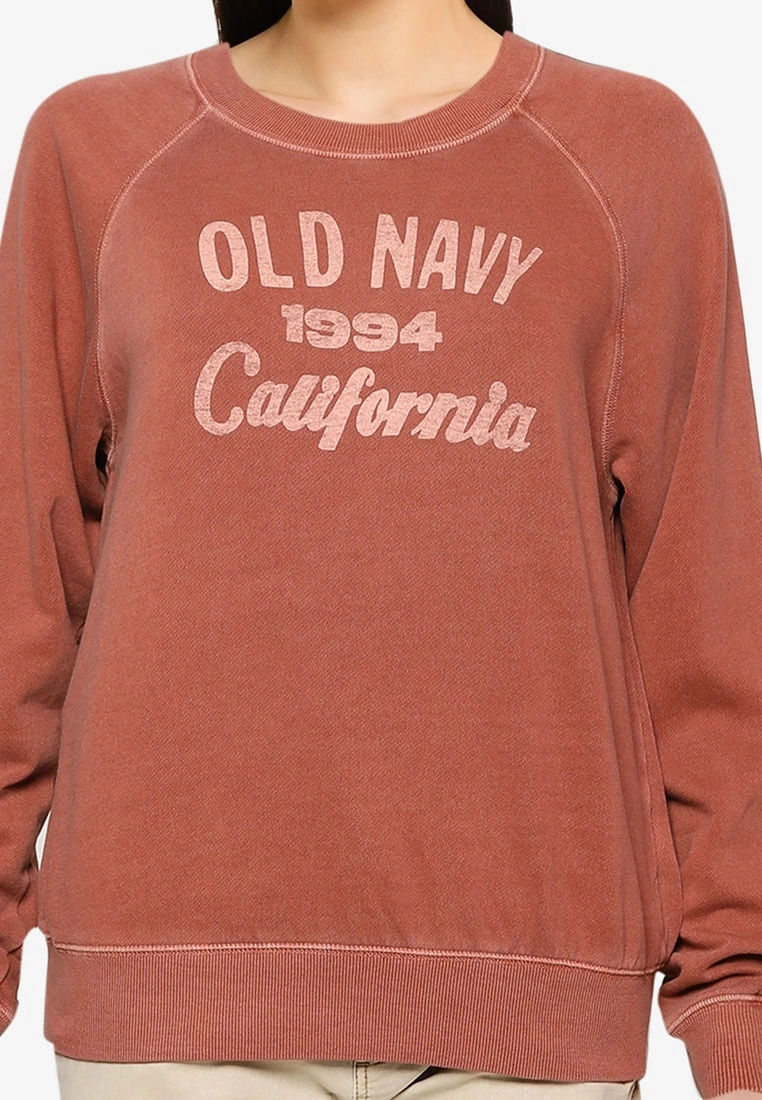 Old Navy Ono Logo Crew Sweatshirt 5 Old Navy Ono Logo Crew Sweatshirt - Billede 3