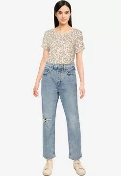 Old Navy EveryWear Printed Slub-Knit Tee -Cykler Salgsbutik old navy 3224 1858295 4