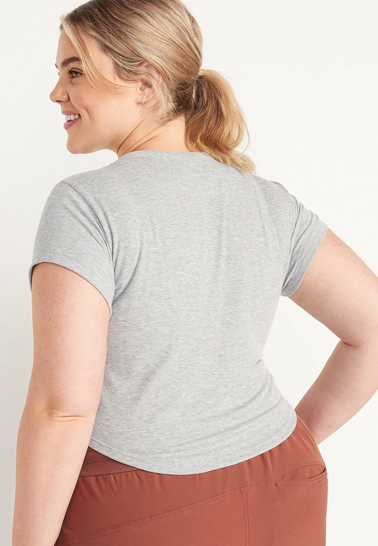 Old Navy Short Sleeves Rib T-shirt 9 Old Navy Short Sleeves Rib T-shirt - Billede 7